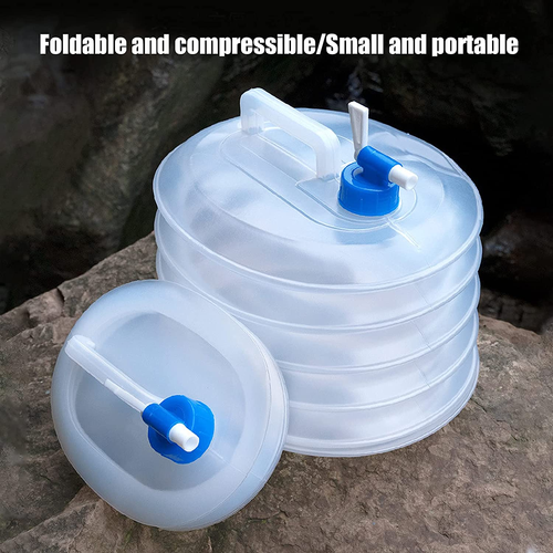 Folding  Water bucket with Tap 15L
