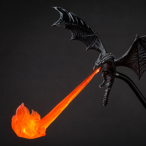 3D Printed Fire Breathing Dragon