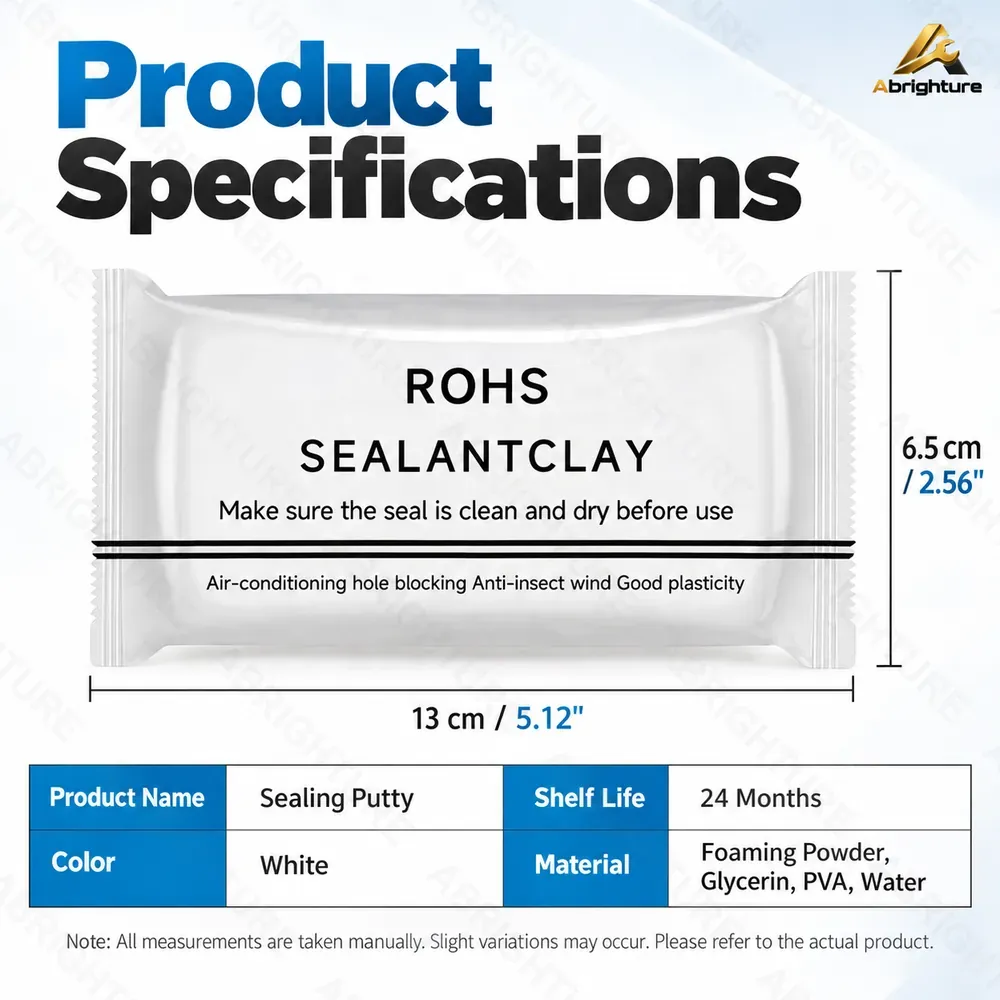 Moldable Waterproof Seal Putty for AC Pipe & Wall Gaps
