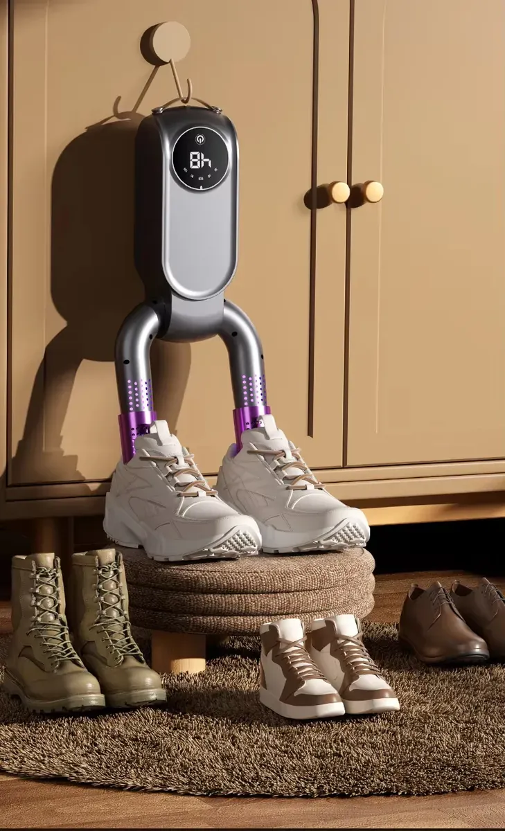 Foldable Smart Shoe Dryer with Timer