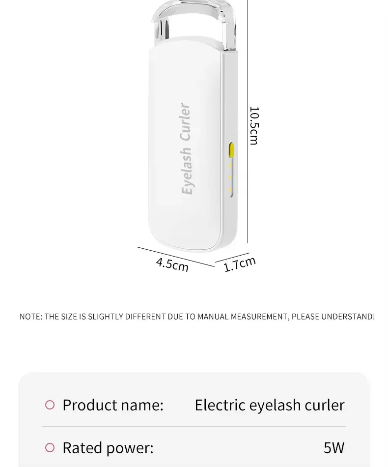 Mini USB Heated Eyelash Curler