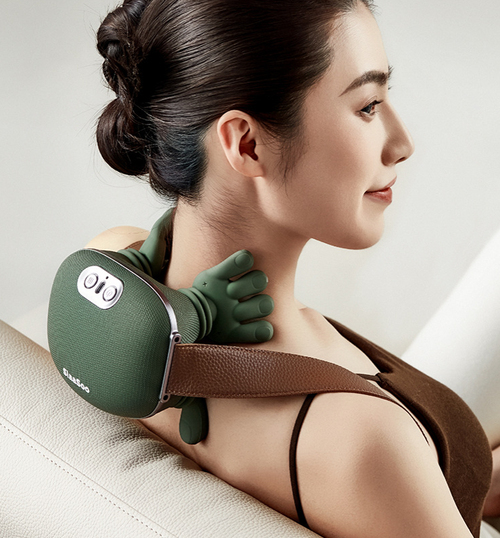 XIANGSHU N7 Neck Shoulder Massager for Neck Pain Relief, Electric Shiatsu Massager for Trapezius Muscle, Neck Relaxation Device, Ideal Birthday Gift, Made in China