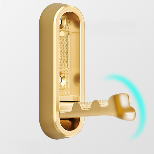 （buy one free one）Multifunctional Zinc Alloy Foldable Wall Hooks, Coat Rack, Clothes Hanger Organizer for Entrance & Bathroom😘😀😁