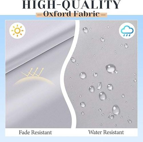 🏖️Portable Laptop Protective Sleeve🌤️Light Gray Sun Shade Tent Waterproof Privacy Cover for Beach Outdoor