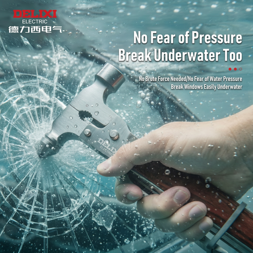 🚗Vehicle Emergency Safety Hammer🛠️Multifunctional Glass Window Breaker Emergency Escape Rescue Tool