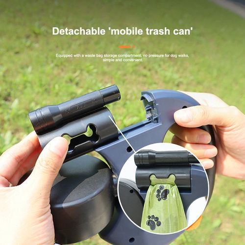 Dual Dog Automatic Retractable Leash, Heavy Duty Adjustable Pet Training Rope, High Strength Tangle-Free Two Dogs Walking Lead🐕🐩