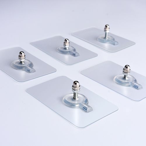 （Random size shipped）Damage-Free Adhesive Wall Hooks - No Nail, Strong Hold for Frames & Screws 25 Pcs Damage-Free Adhesive Wall Hooks - No Nail, Strong Hold for Frames & Screws