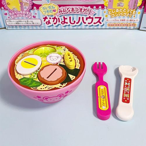 🎀Mini Simulation Bento & Ramen Toy, Pretend Feeding Play Set, Fun Play House For Girls 🍱