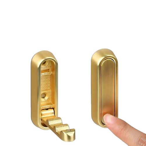 （buy one free one）Multifunctional Zinc Alloy Foldable Wall Hooks, Coat Rack, Clothes Hanger Organizer for Entrance & Bathroom😘😀😁