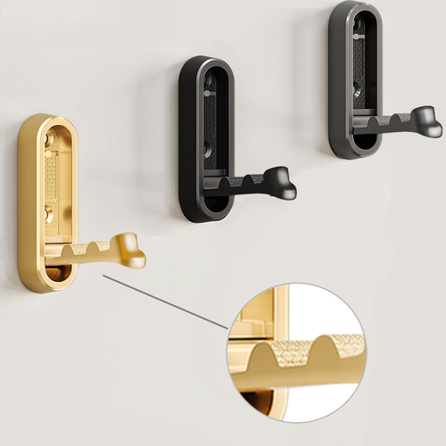 （buy one free one）Multifunctional Zinc Alloy Foldable Wall Hooks, Coat Rack, Clothes Hanger Organizer for Entrance & Bathroom😘😀😁
