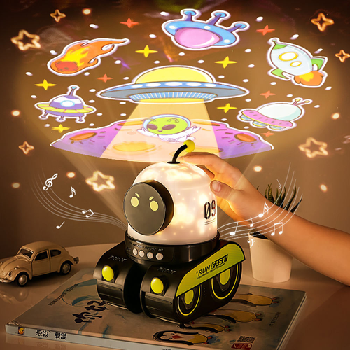 Starry Sky Light Projector - Children's Educational Toy & Bedside Sleep Companion Night Light