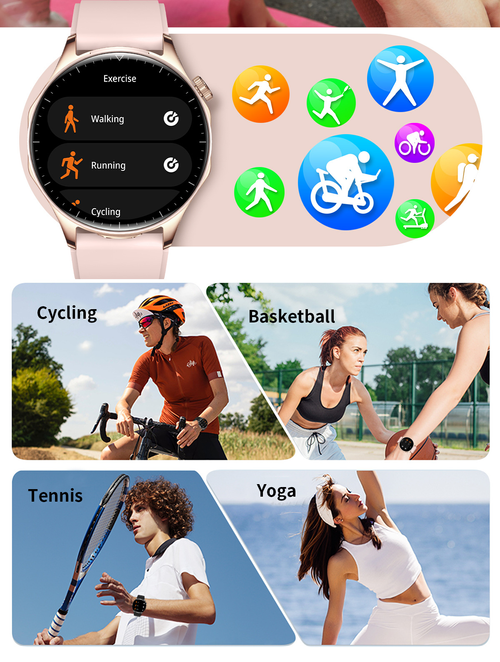 New Model 2-in-1 Smart Watch with Headphone Function
