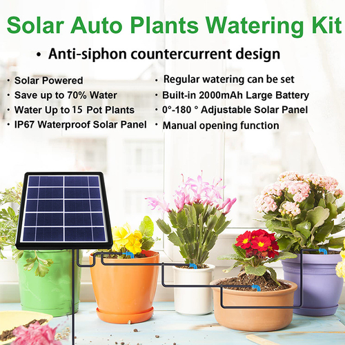 Hot-Selling New Solar-Powered Timed Plant Waterer