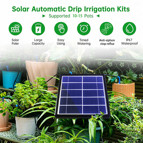 Hot-Selling New Solar-Powered Timed Plant Waterer