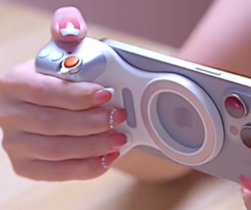 Qupai Le Magnetic Mobile Phone Photography Grip (Photo Assistant) with Wireless Bluetooth Photography Function