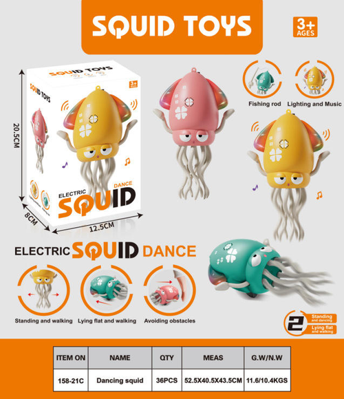 Bestselling Electric Addictive Dancing Octopus Stress-Relief Toy