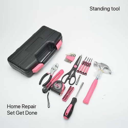 39-piece household hardware combination tool set, carbon steel manual toolbox