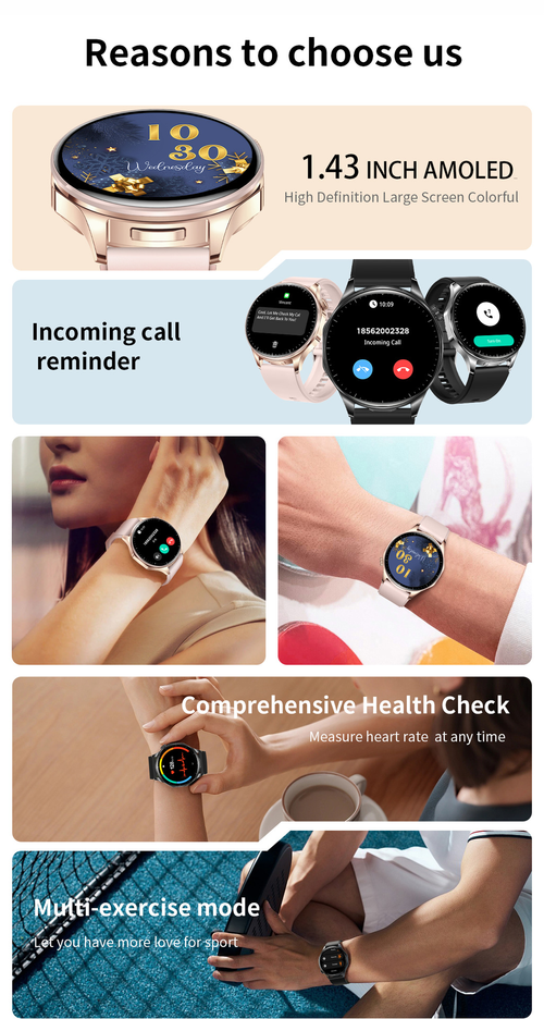 New Model 2-in-1 Smart Watch with Headphone Function