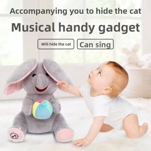 Cute Companion Simulated Elephant Electric Plush Doll