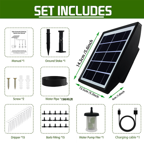 Hot-Selling New Solar-Powered Timed Plant Waterer