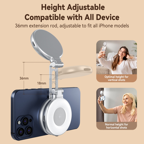 Magnetic Phone LED Fill Light