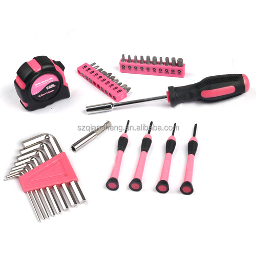 39-piece household hardware combination tool set, carbon steel manual toolbox