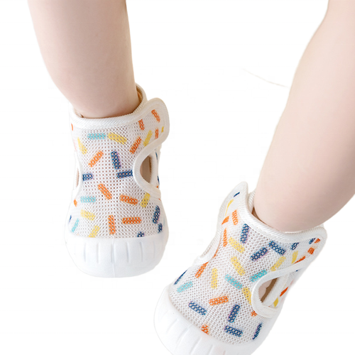 Velcro Thin Breathable Mesh Baby First Walkers