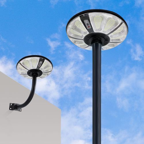 High-efficiency solar panels, polycrystalline ABS waterproof IP66 500W UFO LED solar garden lights