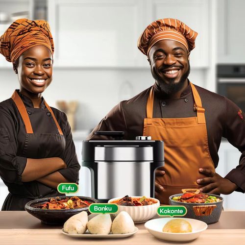 New Fully Automatic African Staple Food Machine: FUFU Hot Mixer