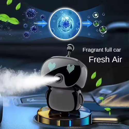 🚗Car Scent Diffuser Robot Air Freshener Clip Unique for a Refreshing Ride Operate Diffuser Scent for Long Lasting Fragrances