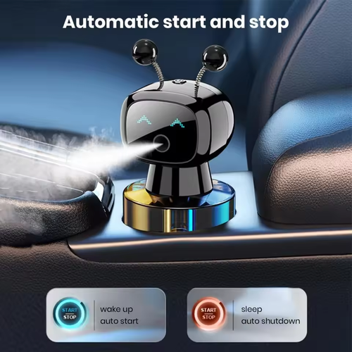 🚗Car Scent Diffuser Robot Air Freshener Clip Unique for a Refreshing Ride Operate Diffuser Scent for Long Lasting Fragrances