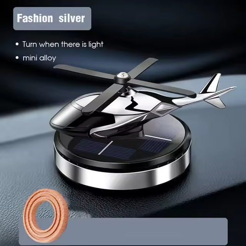 🚁 Helicopter Styling Solar Car air freshener Decorative Aromatherapy Car interior accessories Propeller rotary perfume diffuser