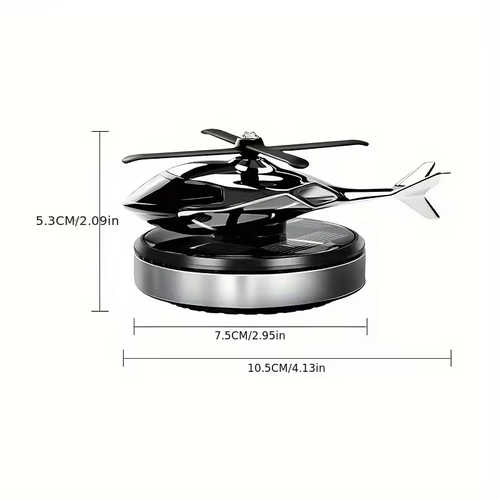 🚁 Helicopter Styling Solar Car air freshener Decorative Aromatherapy Car interior accessories Propeller rotary perfume diffuser