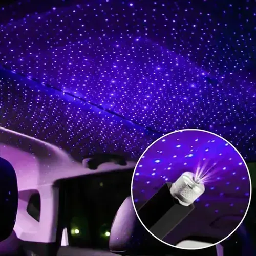 USB Romantic Night Light - Clip-on Hangable Ambient Light for Car & Home