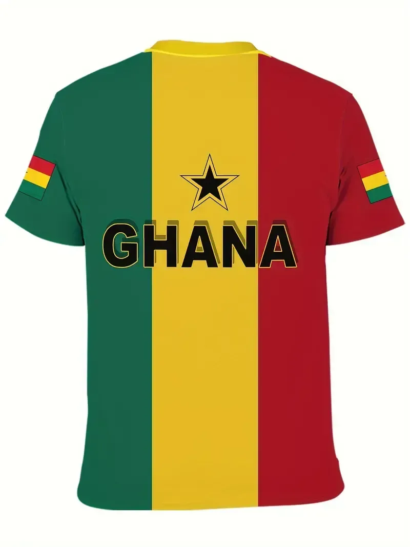 5 ghana cultural short sleeves