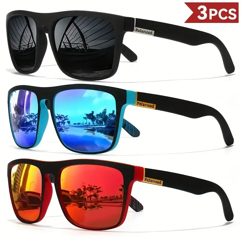 3 polarized glasses