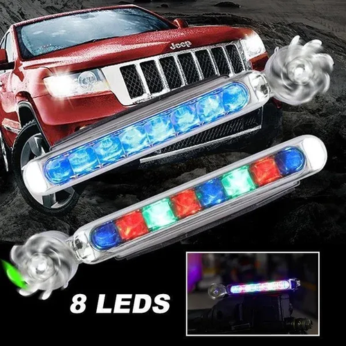💯🔥💥Car LED Lights, Auxiliary Lighting Rotating Fan LED Lights, Car Universal Wind Energy Decorative LED Lights🎉🚀