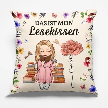 Personalized Pocket Pillow - Gifts for Book Lovers, Bookworms, Readers - Every Book Shapes the Depths of My Soul