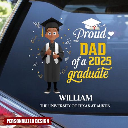 Custom Graduate Stickers 2025