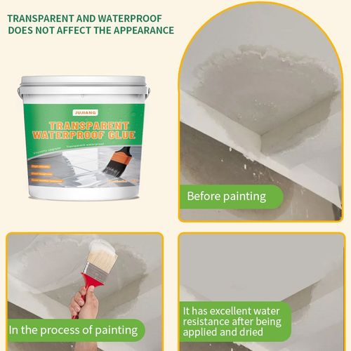 Transparent waterproof sealant