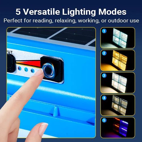 Solar LED Magnetic Work Light