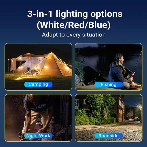 Solar LED Magnetic Work Light