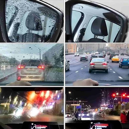 Car glass degreasing film
