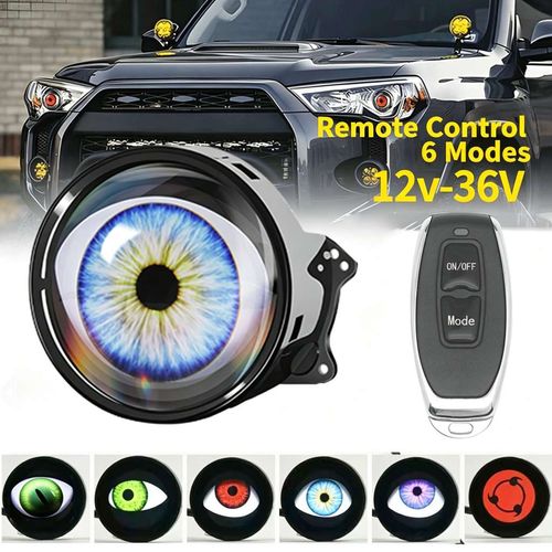 2 LED dynamic car headlights