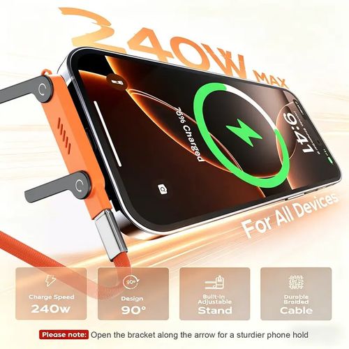 240W Fast Charging Stand Data Cable