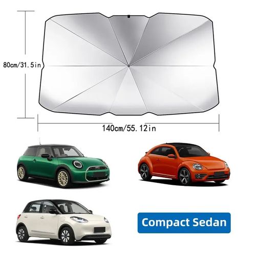 Portable car sunshade