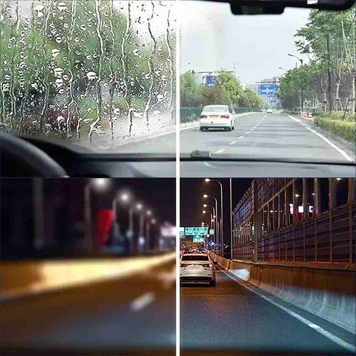 Car glass degreasing film