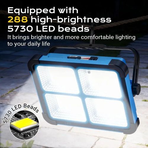 Solar LED Magnetic Work Light