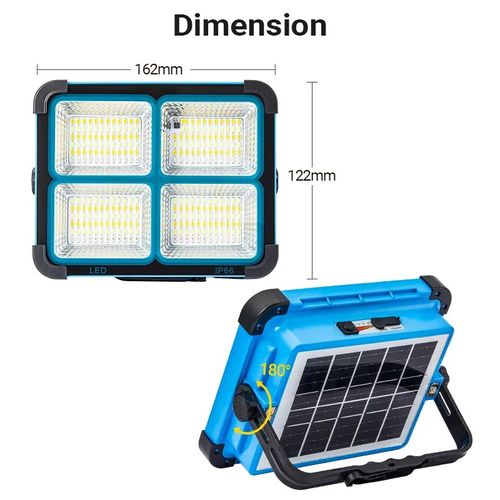Solar LED Magnetic Work Light