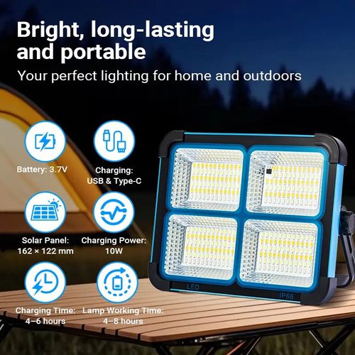 Solar LED Magnetic Work Light
